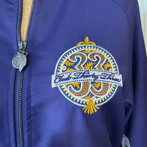 Disneyland Ultra Exclusive Private Club 33 Bomber Jacket Full Zip NWT Size XXL - Picture 6 of 13